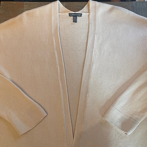 Eileen Fisher Organic Linen Cotton Cardigan🖤 - Picture 6 of 12